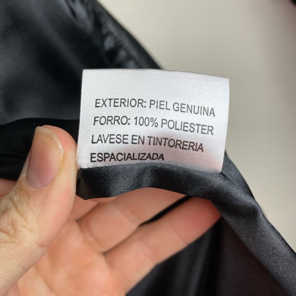 Leather Button-down Sport Coat - Picture 5 of 6